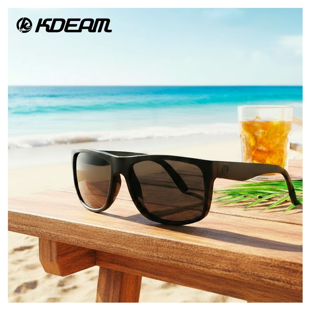 GENERICO - Lentes des sol Polarizado Unisex uv400 con estuche kd