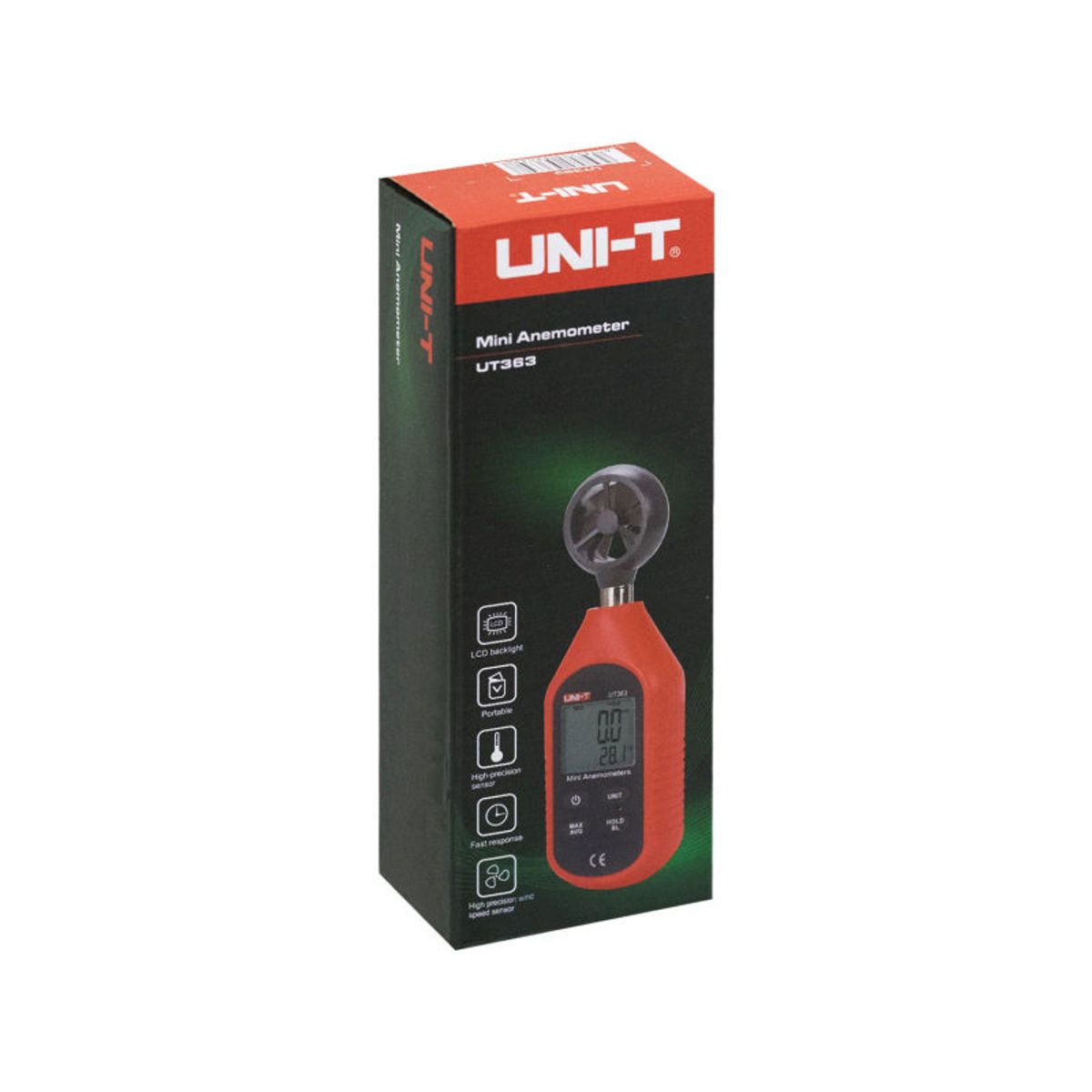 UNI T - Mini Anemómetro Digital UNIT UNI-T UT-363