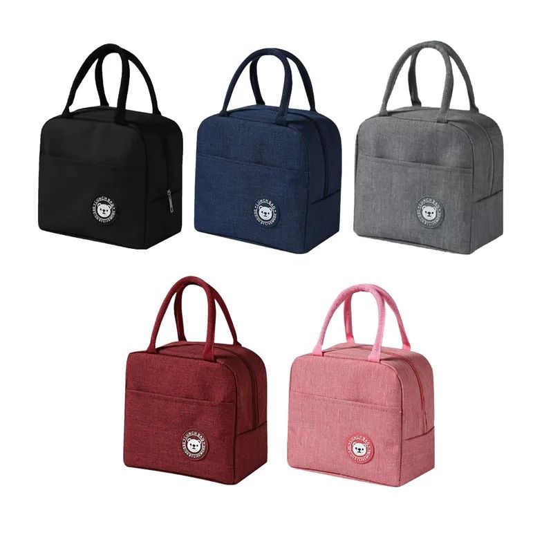 GENERICO - 2 Loncheras Térmicas de Alimentos y Bebidas COLORES ALEATORIOS