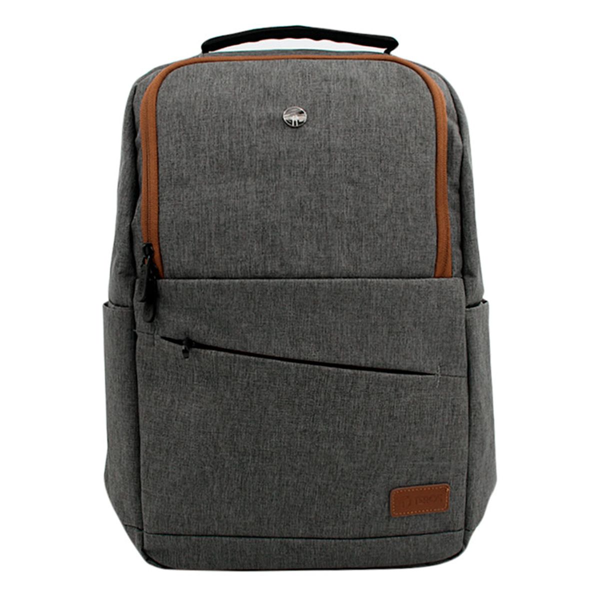 TEROS - Mochila Teros 156 TE-ACS9023 Gris con Marrón