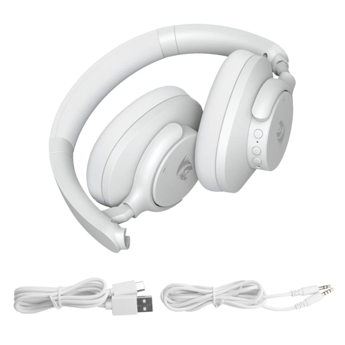 REDRAGON - Auriculares Redragon VibeCore H610 Wireless Blanco