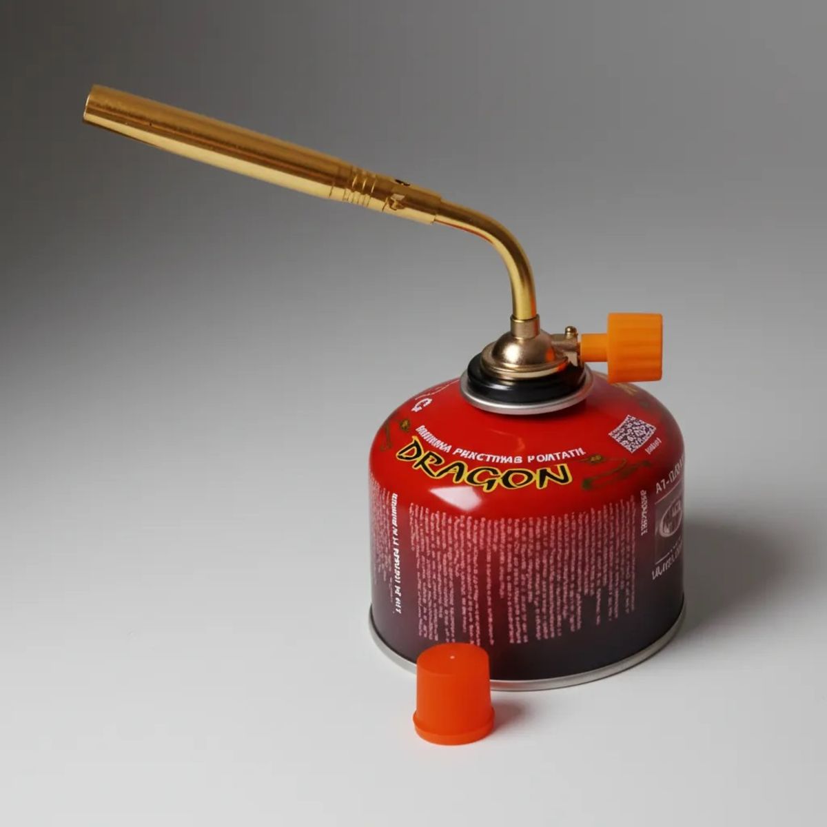 DRAGON - SOPLETE DE METAL + 2 BOMBONAS X 500ML DE VALVULA DE ACOPLE