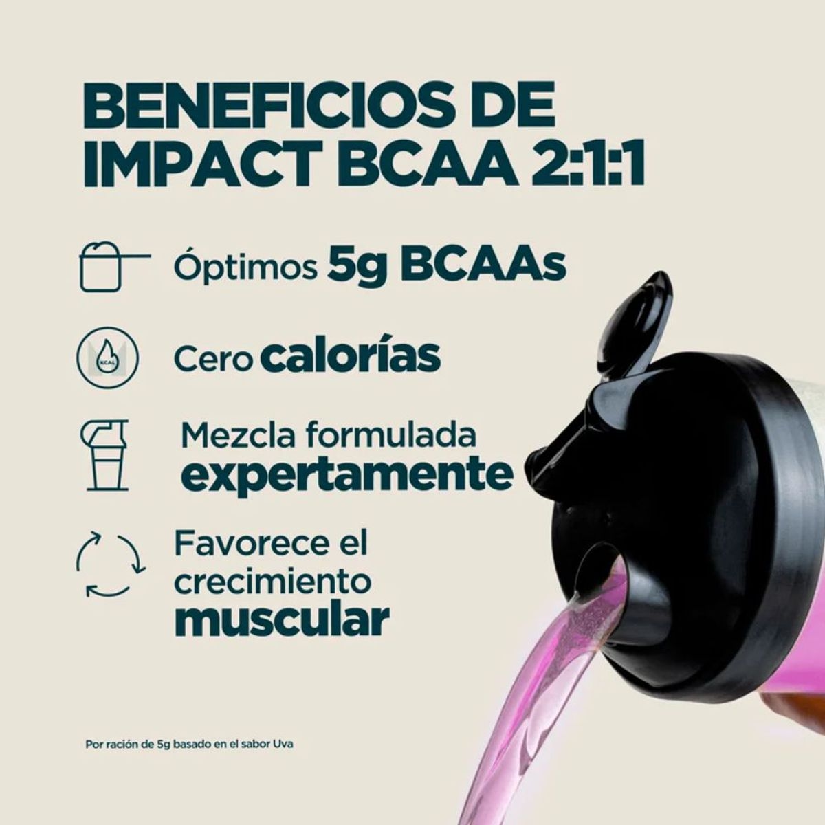 MYPROTEIN - Impact Bcaa 250gr Tropical