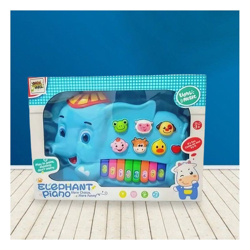 GENERICO - Piano de Juguete con Sonidos de Animales Y+Ligas de Regalo