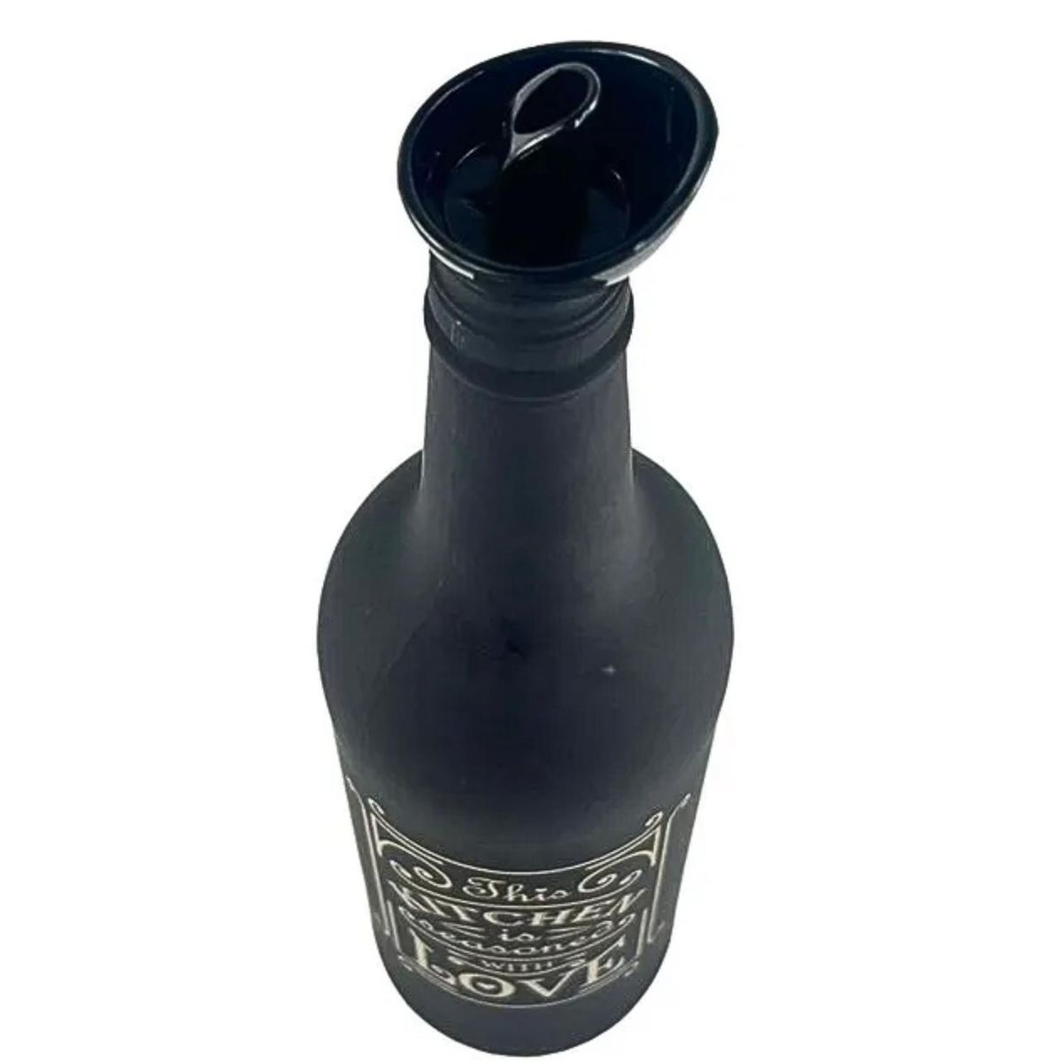 GENERICO - Aceitera Vinagrera 750 ML Negro - Herevin