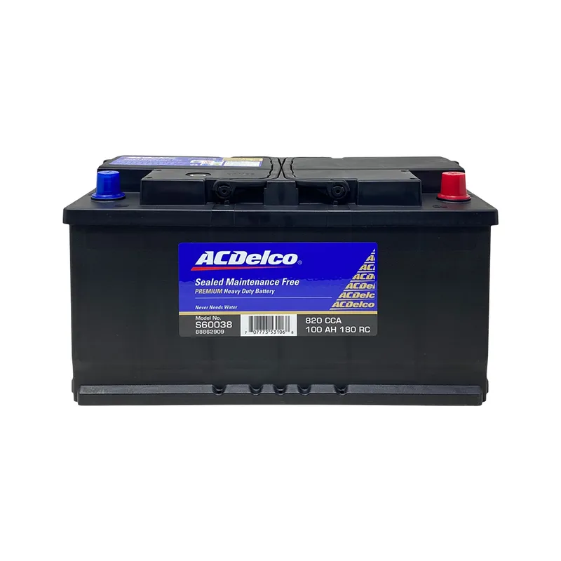 ACDELCO - Batería ACDelco S60038 17 Placas 100Ah/820A