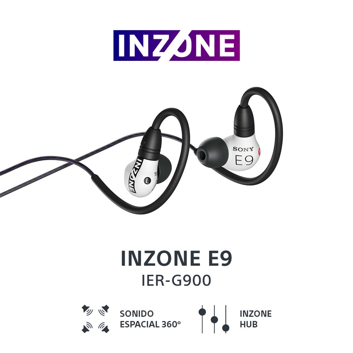 SONY - Sony Audífonos In-Ear INZONE E9 para juegos IER-G900