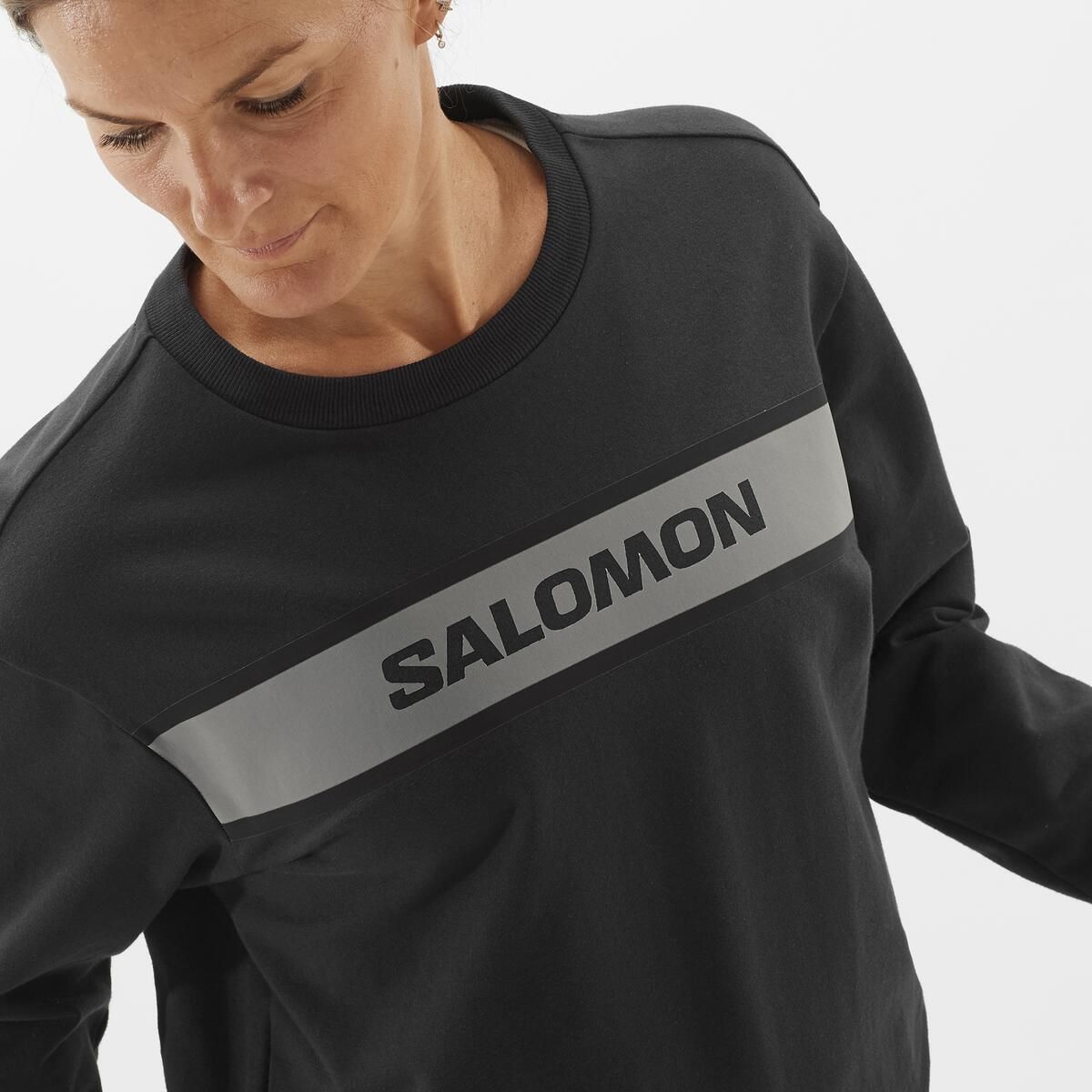 SALOMON - Polera Essential Crew Neck Mujer - Salomon