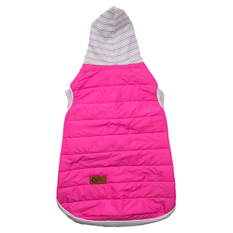 EL MONOPET - Chaleco impermeable de algodón ccapucha elmonopet talla 3