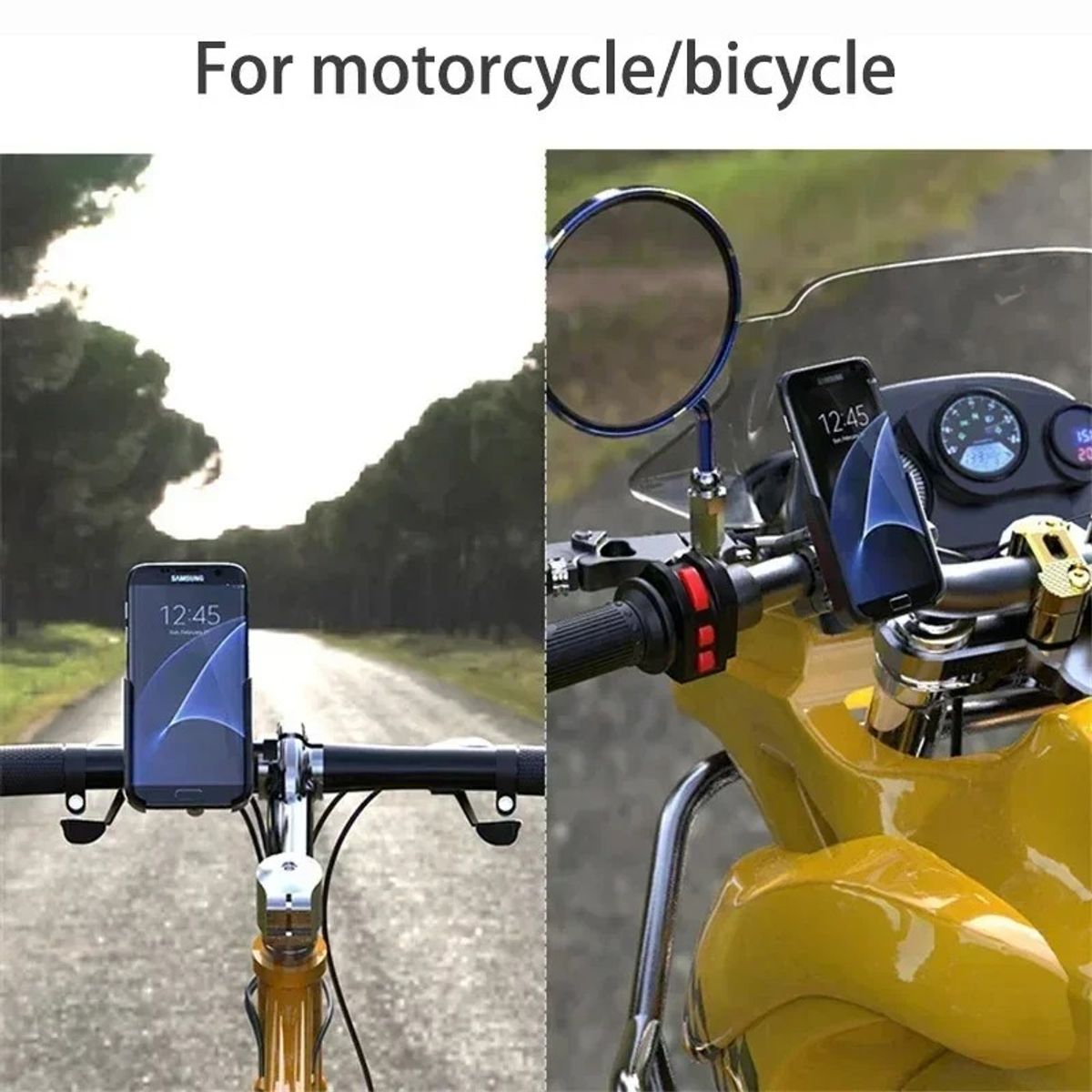 GENERICO - SOPORTE PARA TELEFONO MOVIL PARA MOTO