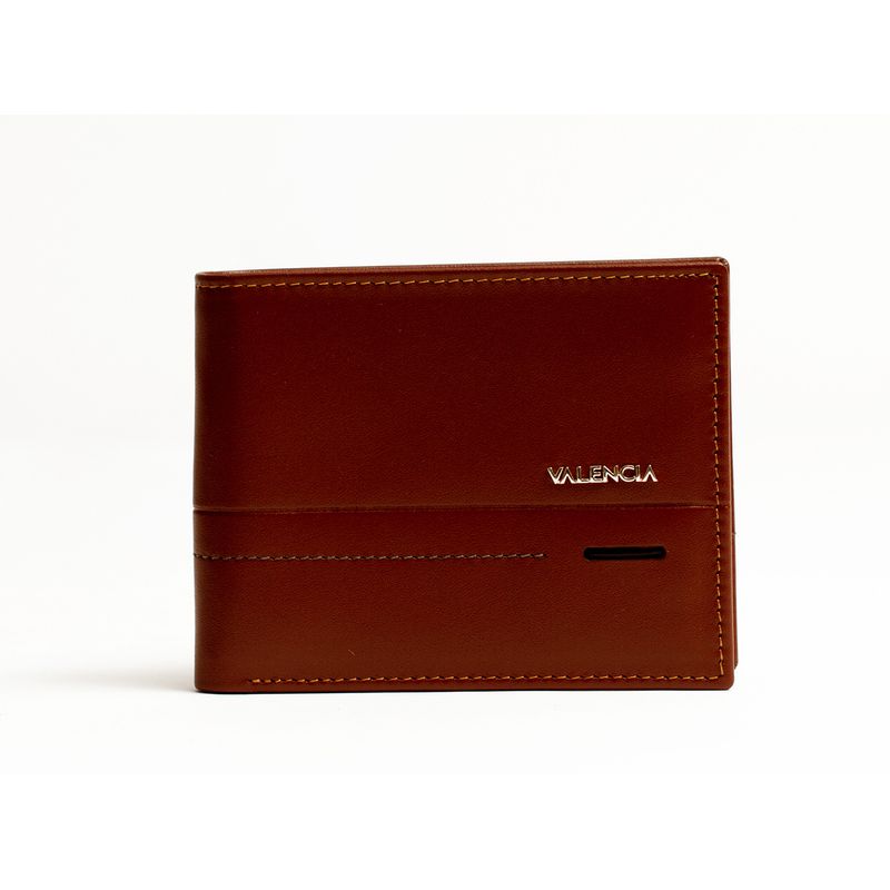 VALENCIA LEATHER - BILLETERA VALENCIA PARA VARON DE CUERO