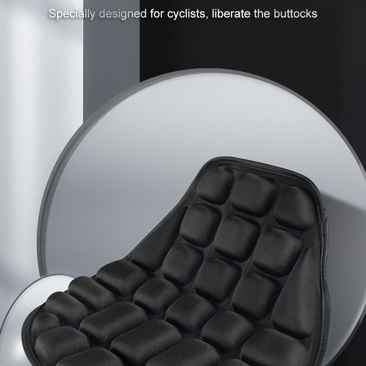 GENERICO - COJIN PARA MOTO ASIENTO TRANSPIRABLE