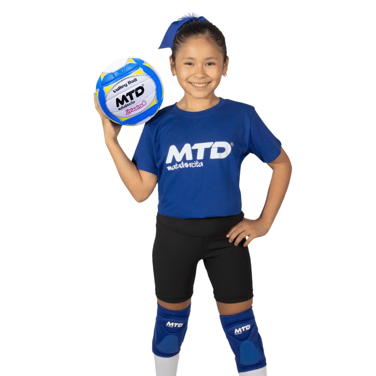 MTD - PELOTA DE VOLEY MTD LIVIANITA PU COSIDO CELESTE