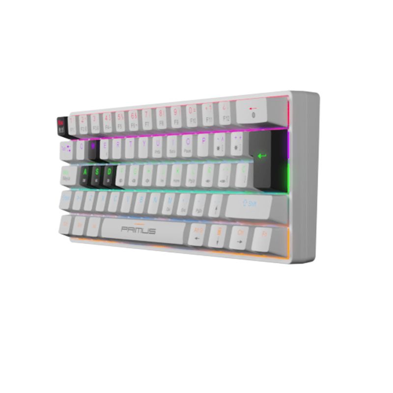 PRIMUS GAMING - Teclado Mecanico Gaming Primus Ballista 61T Blanco