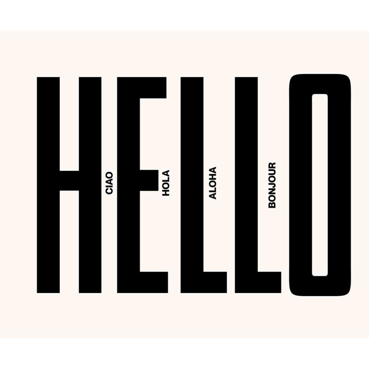 ARTE R LATTE - Artprint GUYS 1 - Cuadro de madera Vintage Moderno con vidrio