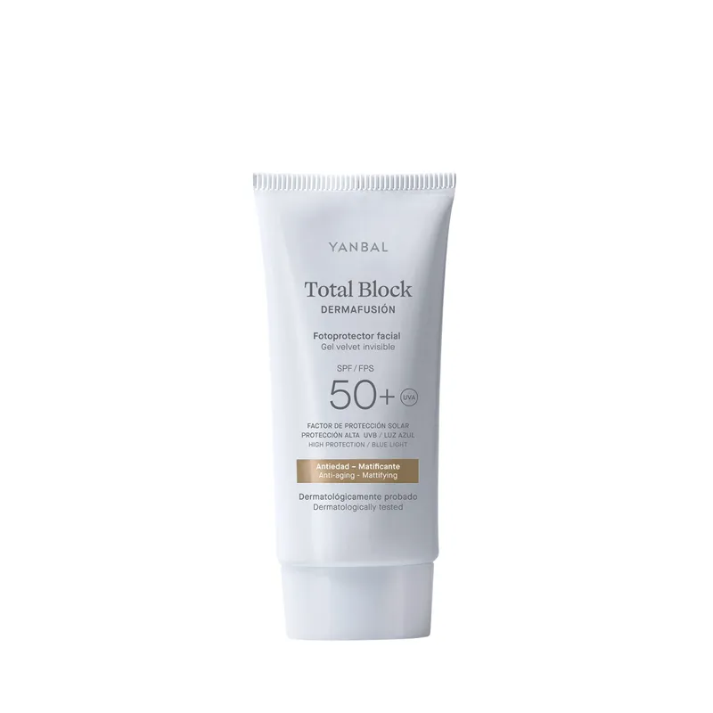 YANBAL - Total Block Protector Solar Facial Velvet Dermafusión