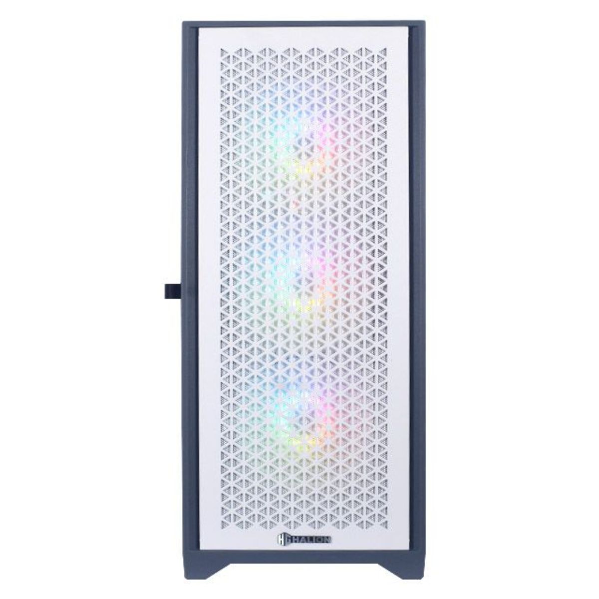 HALION - CASE GAMER RGB SNAKE C482TG HALION WHITE RGB VIDRIO TEMPLADO