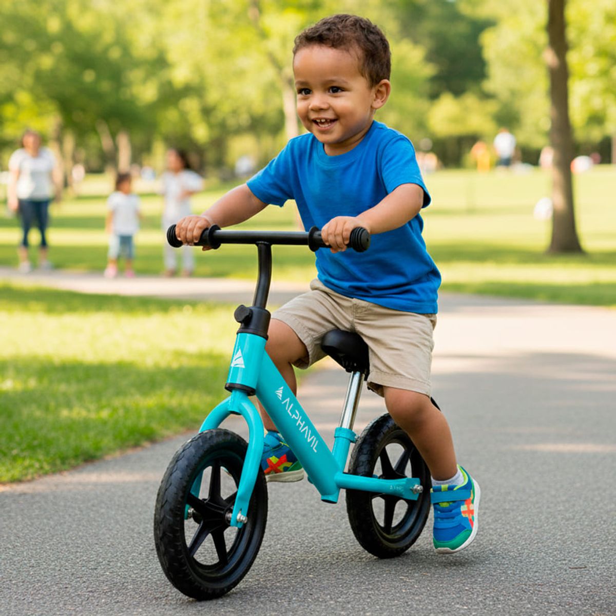 ALPHAVIL - Bicicleta de Balance para Niños Alphavil BX1 Azul