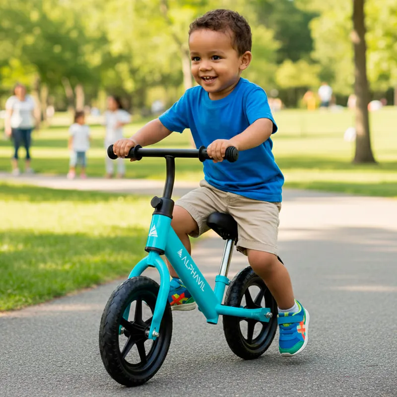 ALPHAVIL - Bicicleta de Balance para Niños Alphavil BX1 Azul