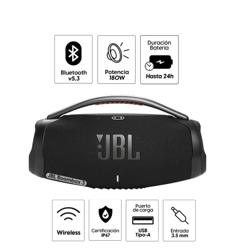 JBL - Parlante bluetooth JBL Boombox 4 portátil