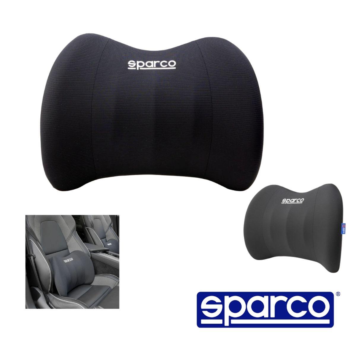 SPARCO - RESPALDAR LUMBAR SPARCO SPS461BK
