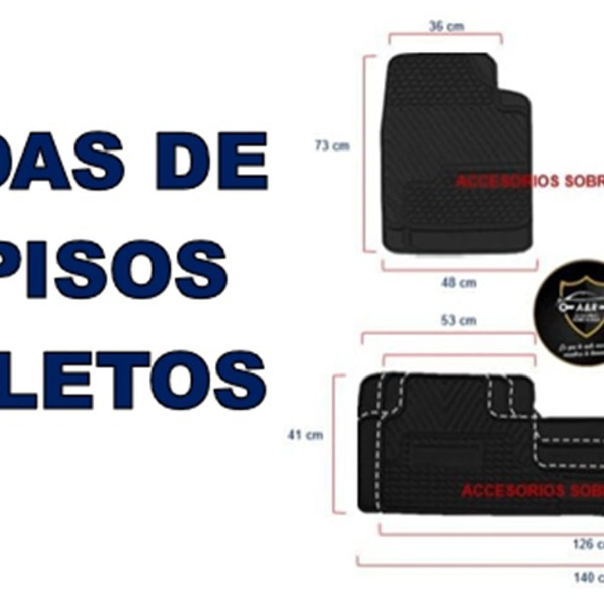 GENERICO - Pisos FORD para Autos y Camionetas