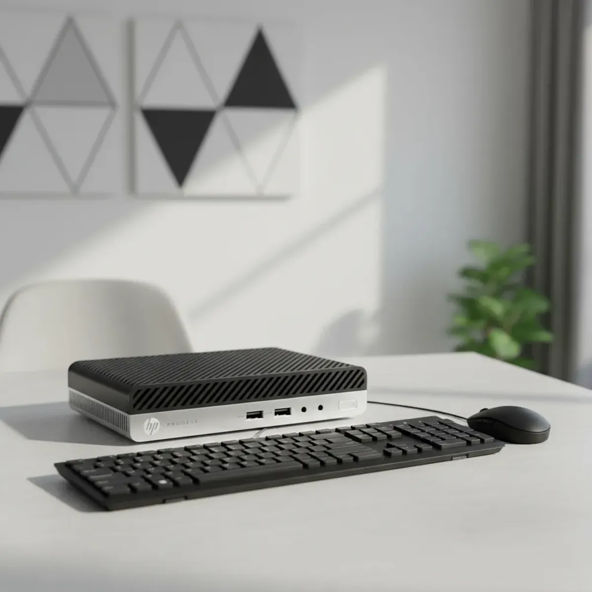 HP - HP ProDesk Mini 400 Core i7 16GB RAM 512GB SSD + Monitor 24" IPS FH 1920 x 1200