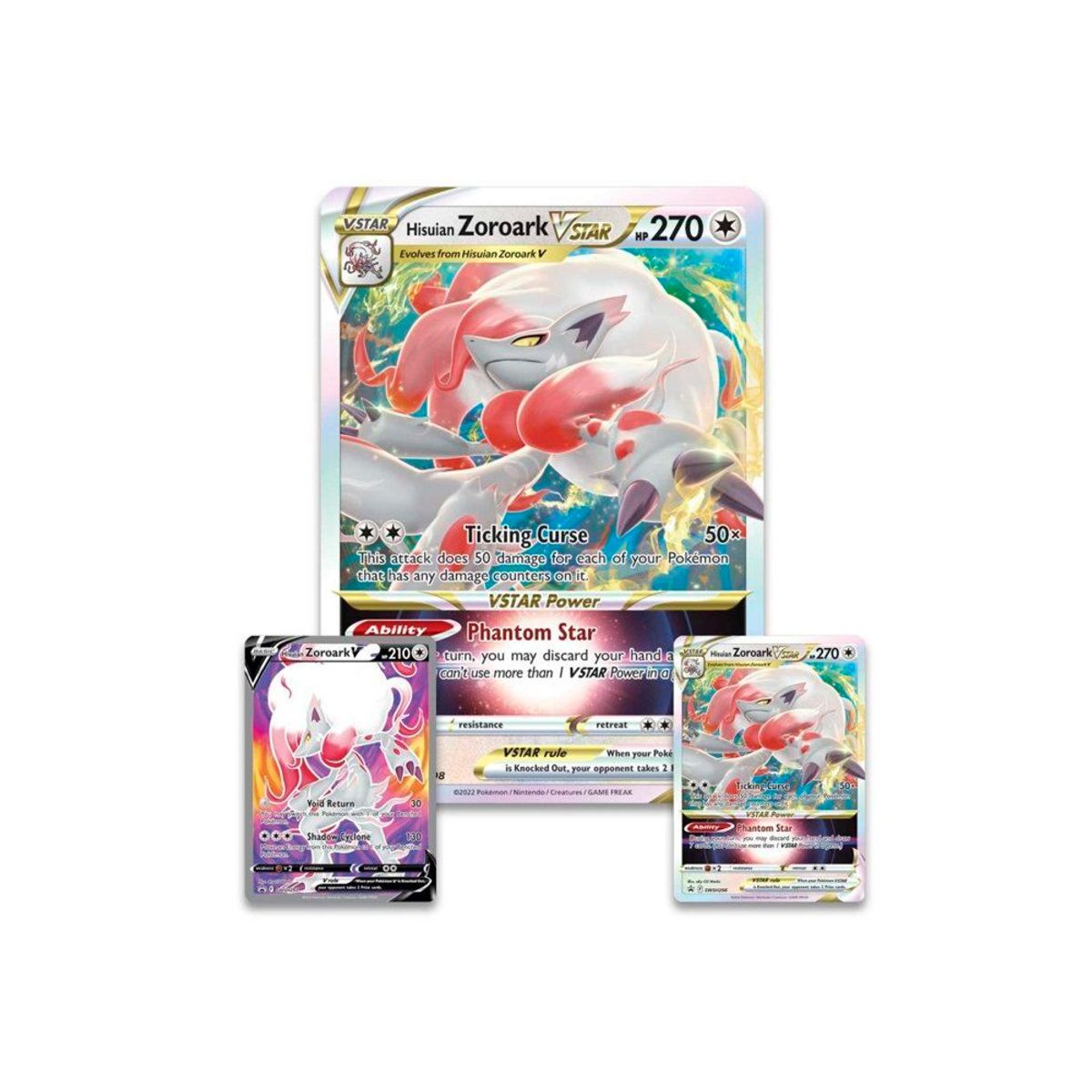 POKEMON - Pokemon TCG Hisuian Zoroark V ASTRO Español