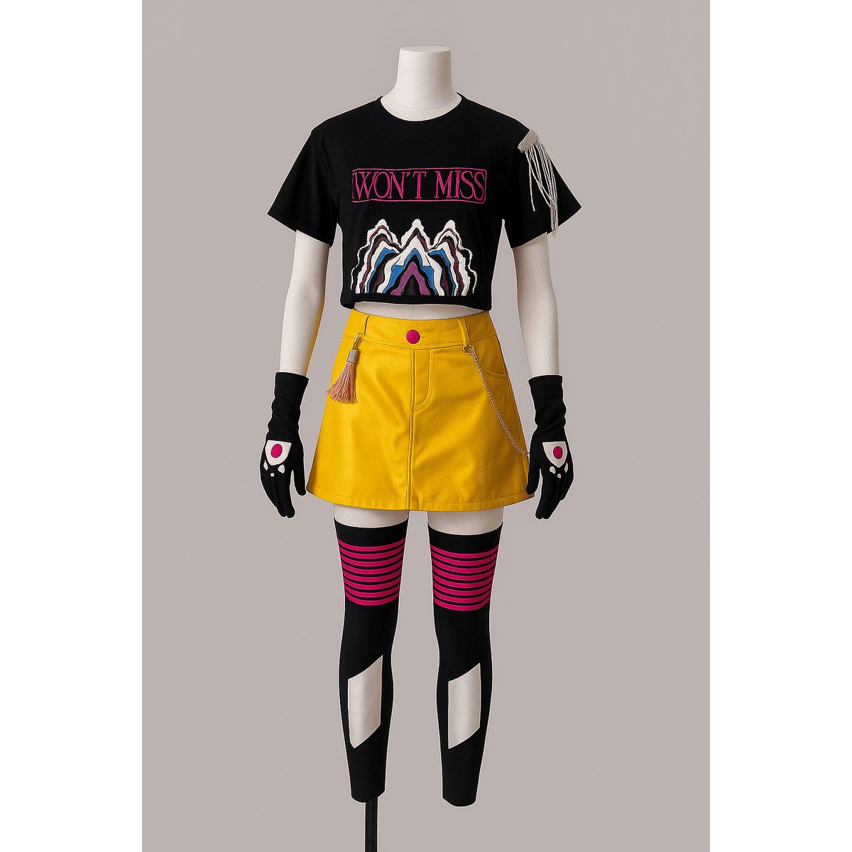 GENERICO - DISFRAZ TRAJE DE MIRA GUERRERA KPOP