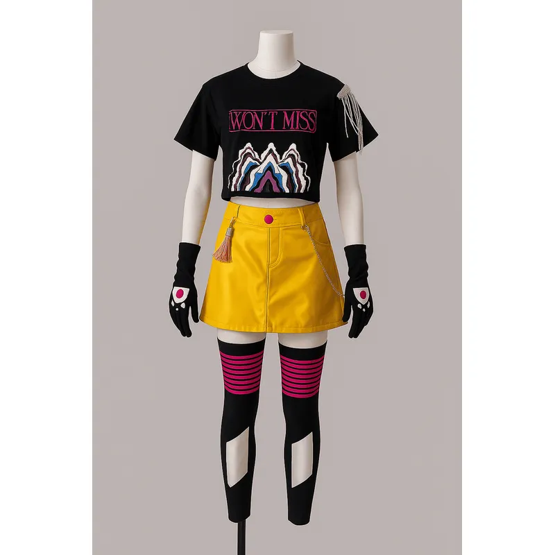 GENERICO - DISFRAZ TRAJE DE MIRA GUERRERA KPOP