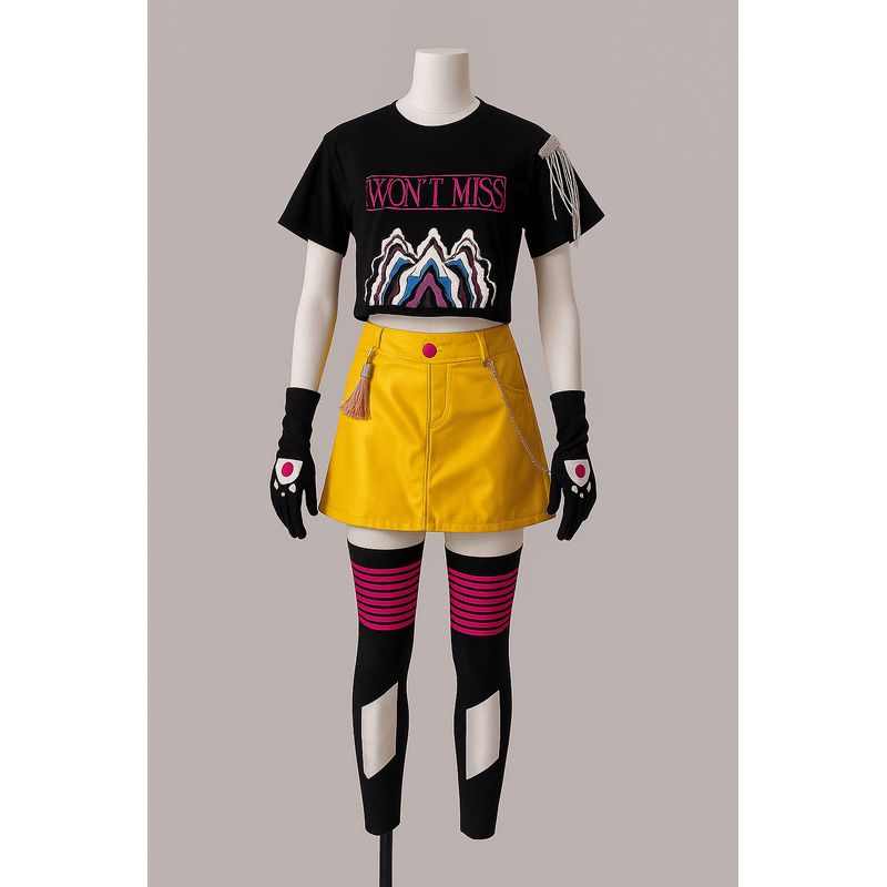 GENERICO - DISFRAZ TRAJE DE MIRA GUERRERA KPOP