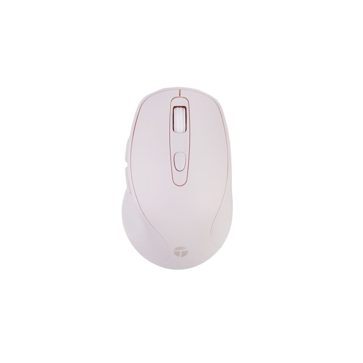 TEROS - Mouse inalámbrico TEROS TE-1234S 2.4GHz 6 botones USB rosado