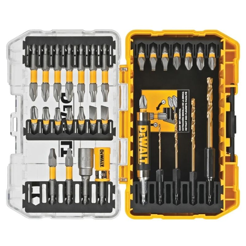 DEWALT - ATORNILLADORES ABELLANADORES DADOS  SET 32 PZS DEWALT