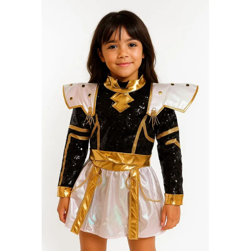 GENERICO - DISFRAZ ZOEY GUERRERA KPOP PARA NIÑAS