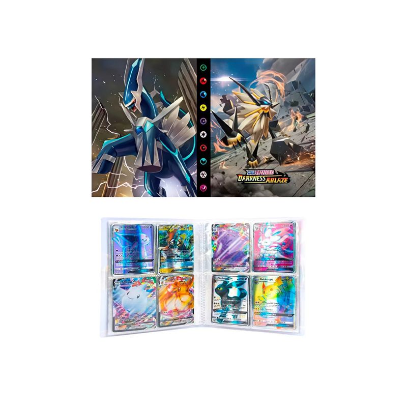 GENERICO - Folder 4 Bolsillos 240 Cartas Solgaleo