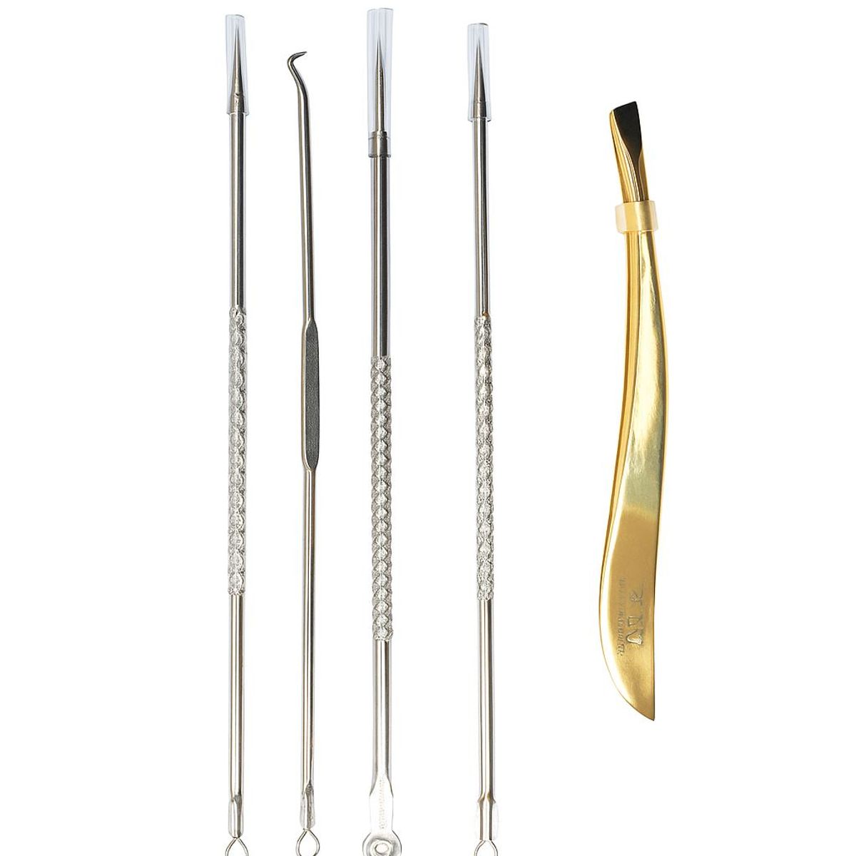 GENERICO - Zinger Set Quita Granos + Pinza Dorada