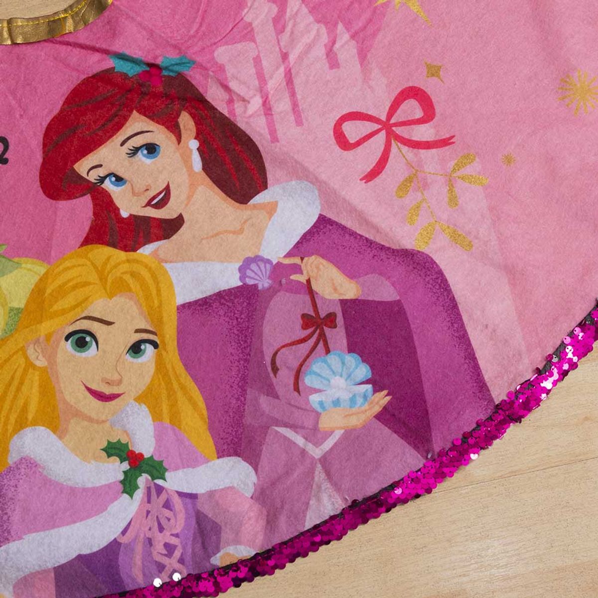 PANORAMA HOGAR - Falda de Árbol Navideño Panadecor Princesas Poliéster 108CM