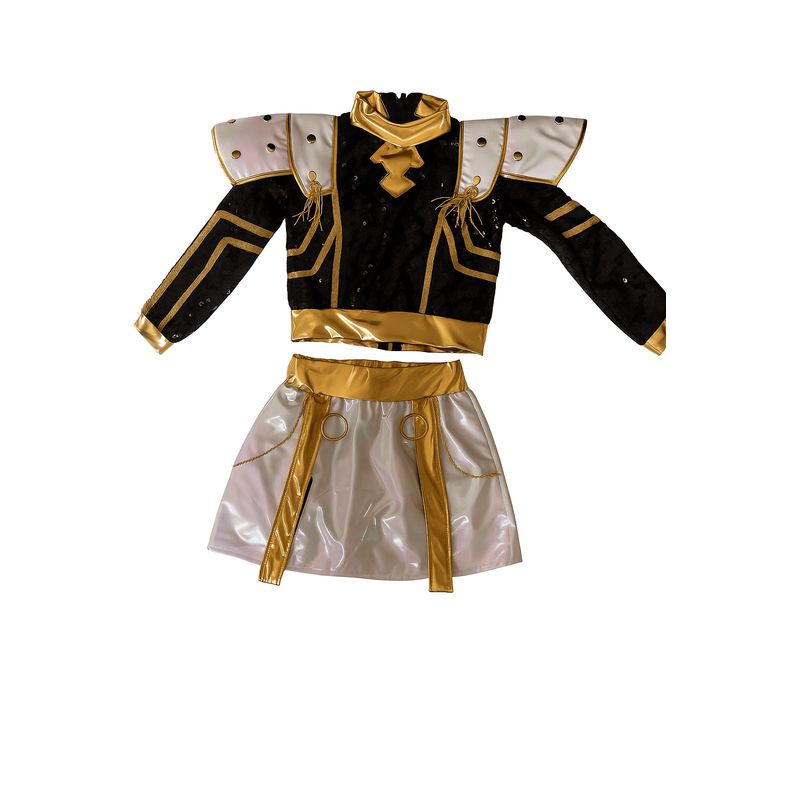 GENERICO - DISFRAZ ZOEY MODELO GOLDEN GUERRERA KPOP PARA NIÑAS