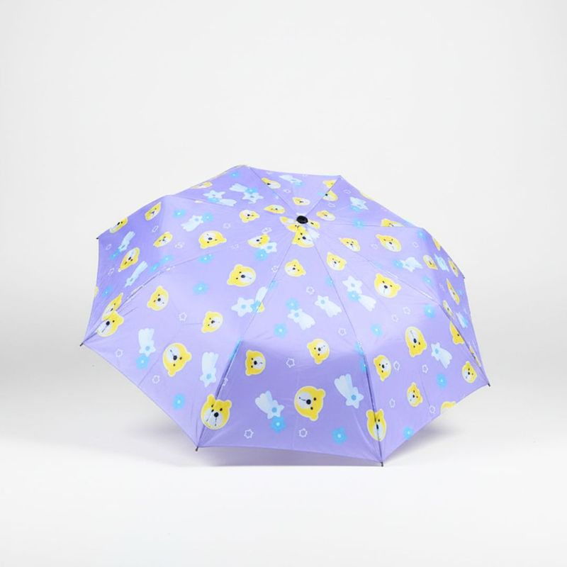 GENERICO - Sombrilla Paraguas Plegable portatil Kawaii