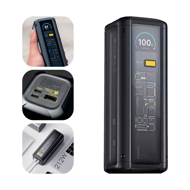 XIAOMI - Power Bank Xiaomi HYPERCHARGE 212W 25000MAH Gris