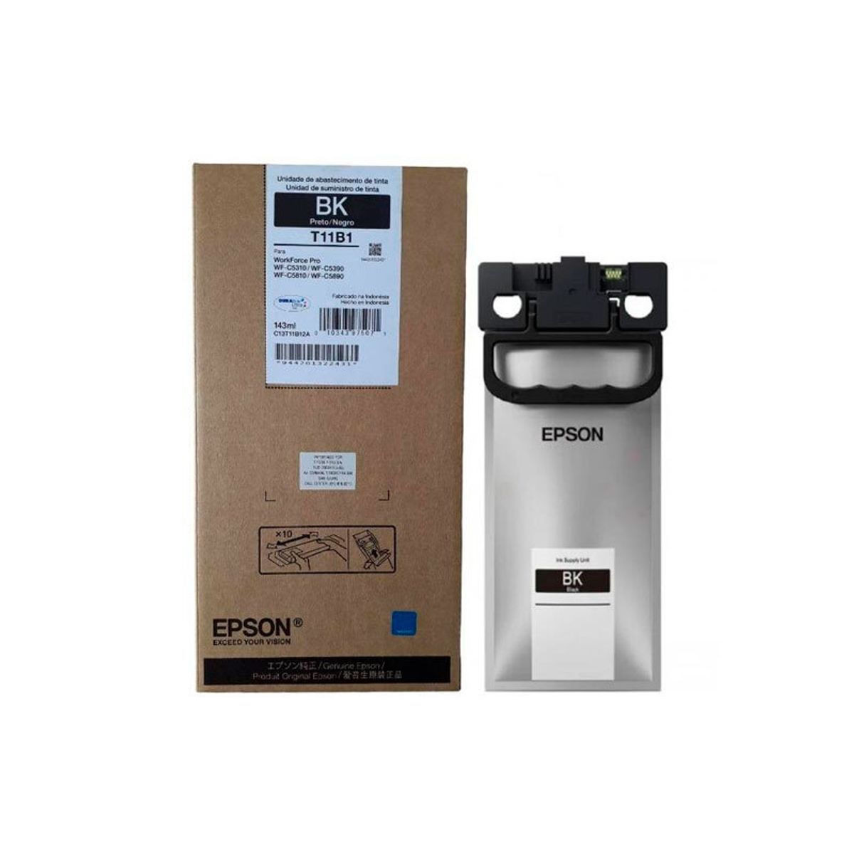EPSON - TINTA EPSON T11B120-AL NEGRO PWF C5810C5310C5390C5890