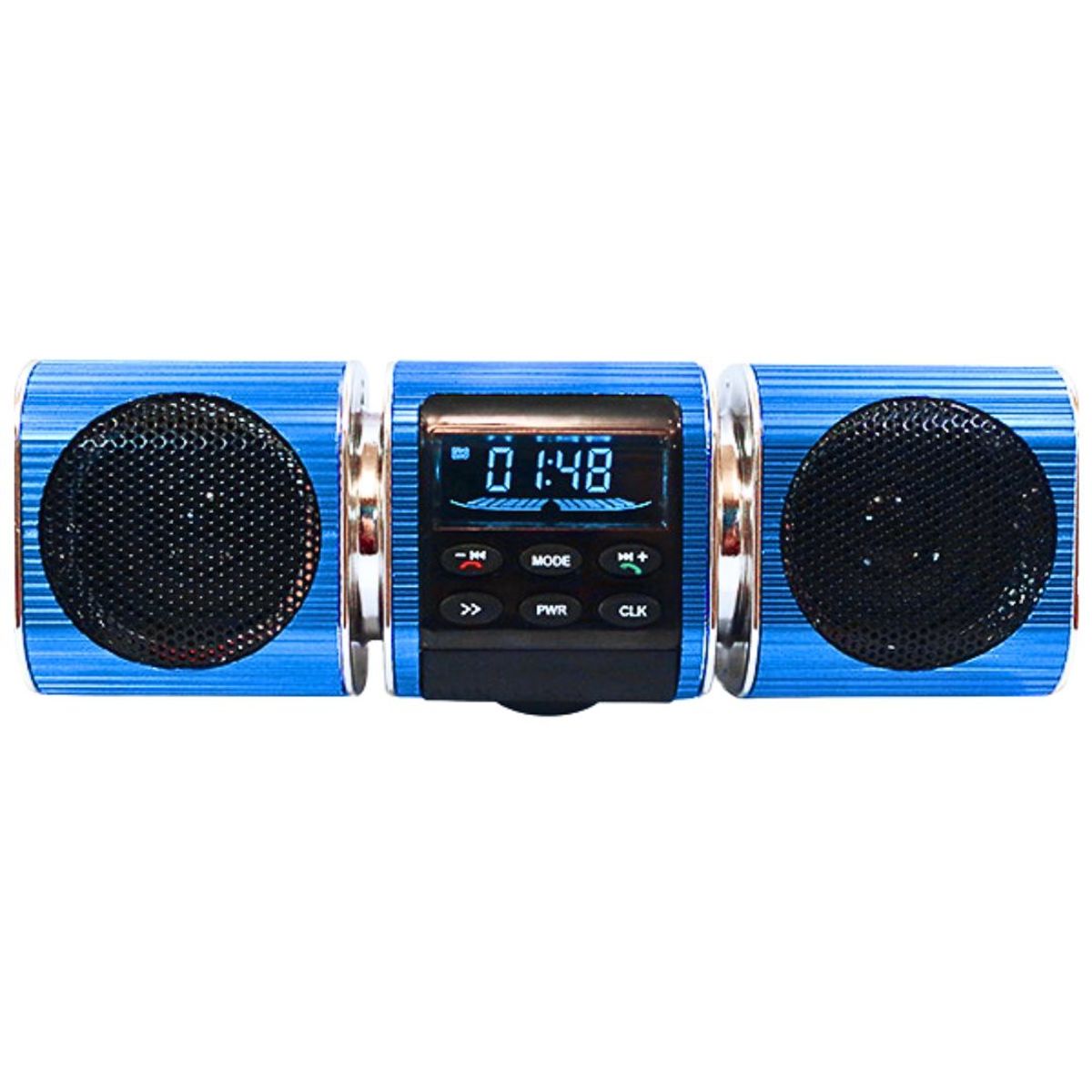 CAFINI - Parlante Bluetooth para Moto Resistente al Agua con Radio FM USB y TF