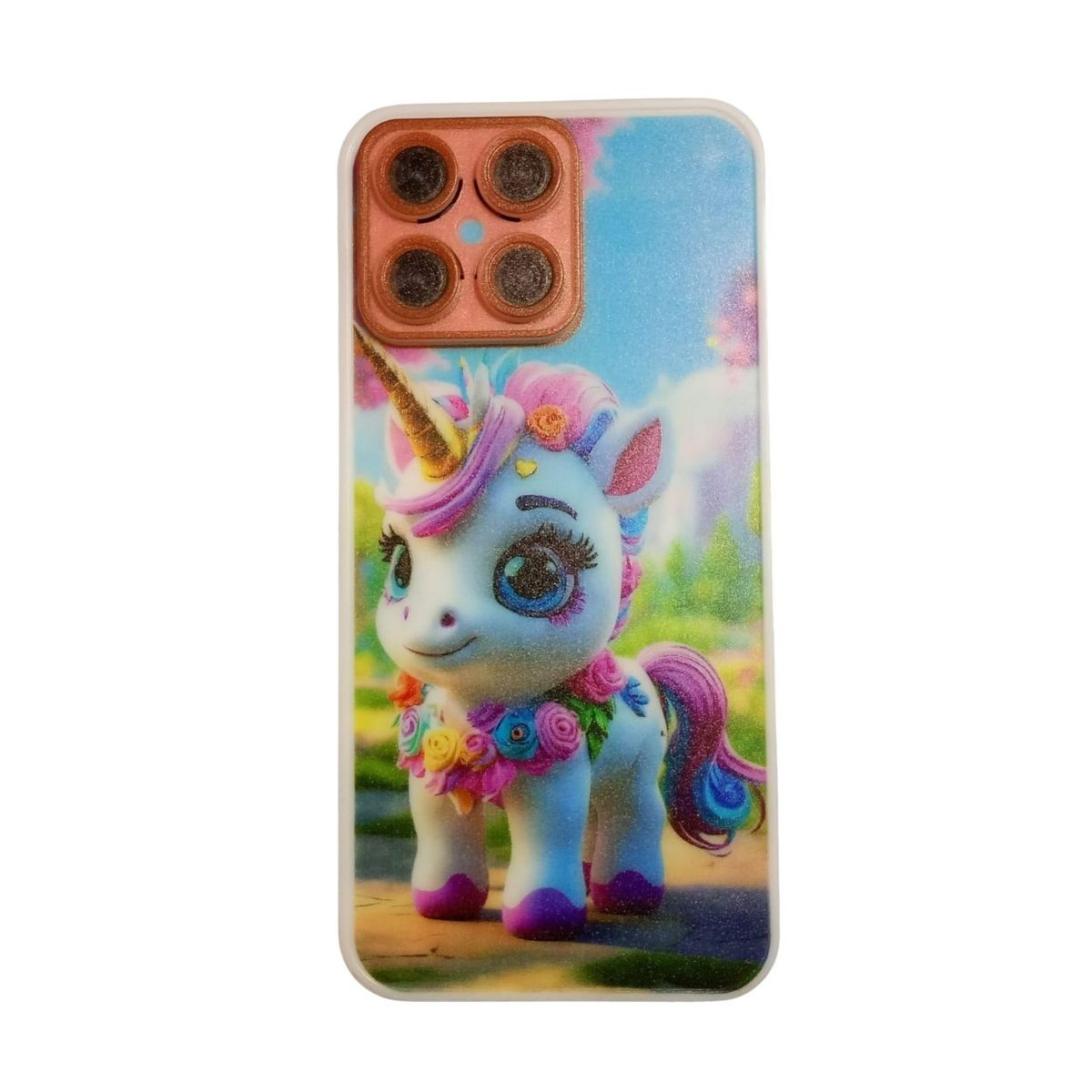 GENERICO - Juguete Didáctico Mi Primer Teléfono Unicornio para Niñas