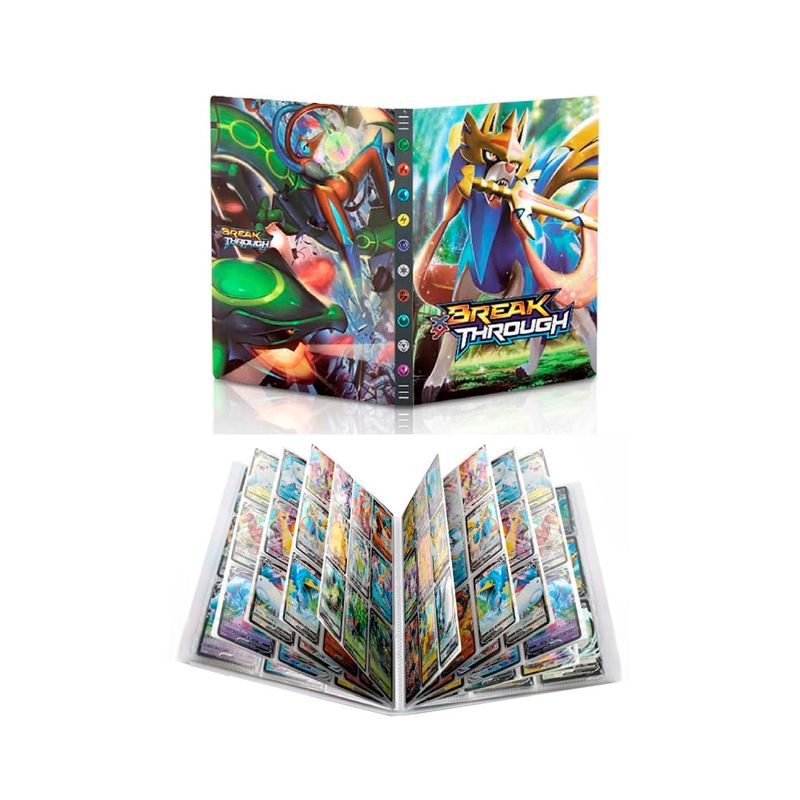 GENERICO - Folder 9 Bolsillos Capacidad 540 Cartas Zacian