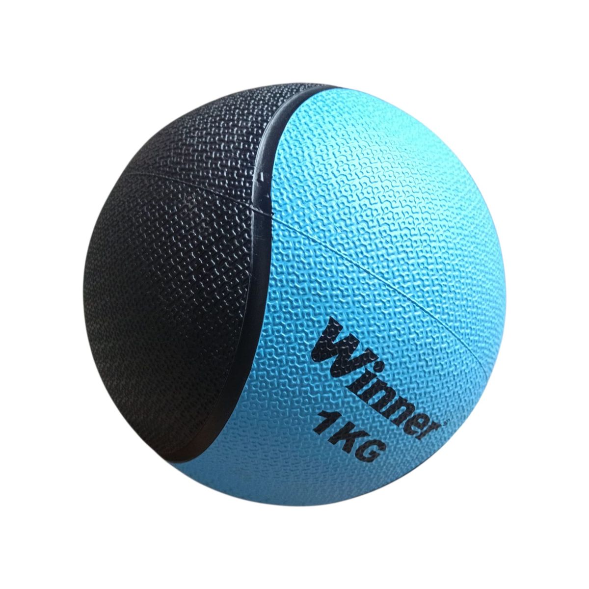 Winner - Pelota O Balón Medicinal 1 Kg Con Rebote Funcional Azul