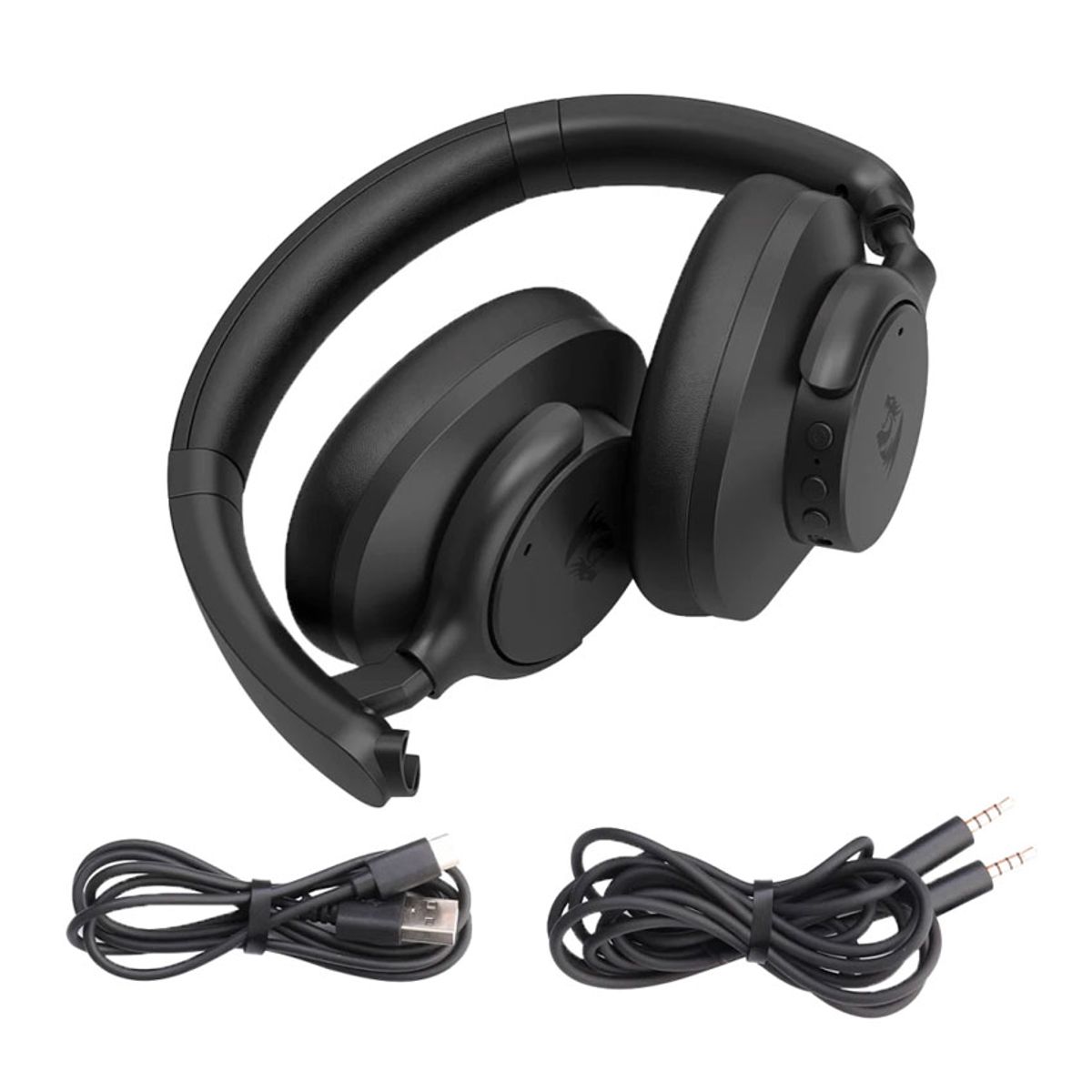 REDDRAGON - Auriculares Redragon VibeCore H610 Wireless Black con ANC y gran sonido