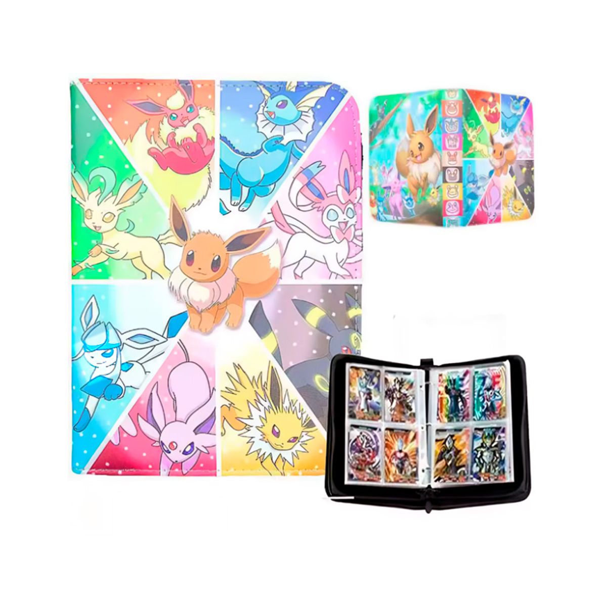GENERICO - Folder 4 Pocket 400 Cartas Eeveelutions