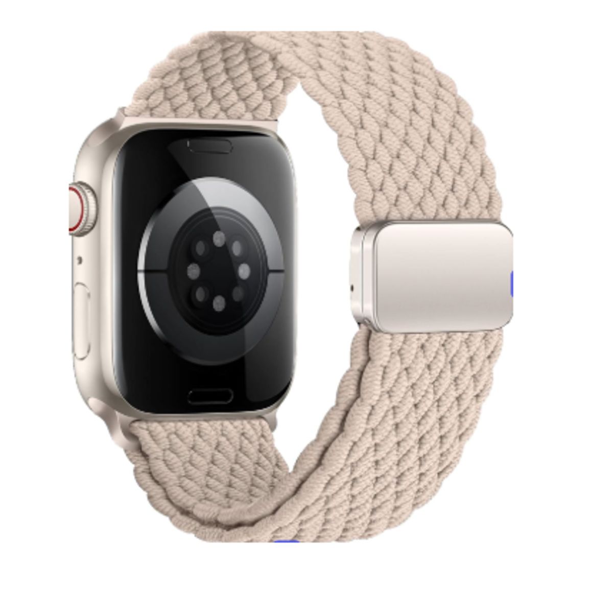 GENERICO - Correa Elastic Glam para Apple Watch 45mm - Beige