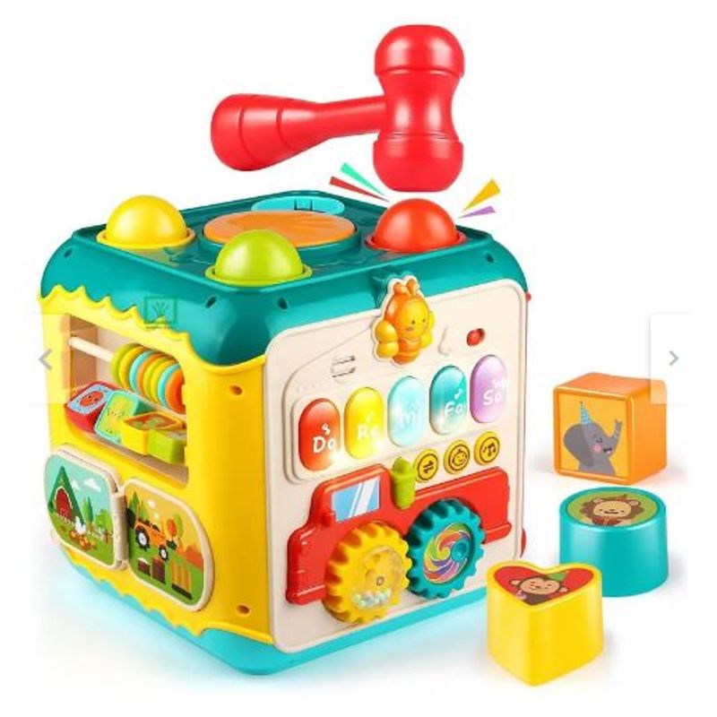 GENERICO - Cubo Interactivo Infantil con Múltiples Actividades