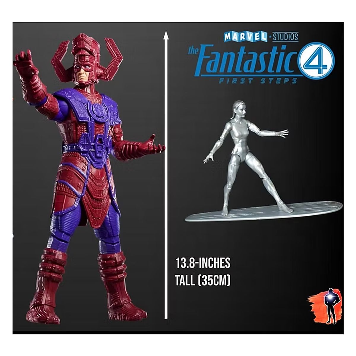 MARVEL - Los 4 Fantasticos Titan Hero Primeros Pasos Galactus 35cm